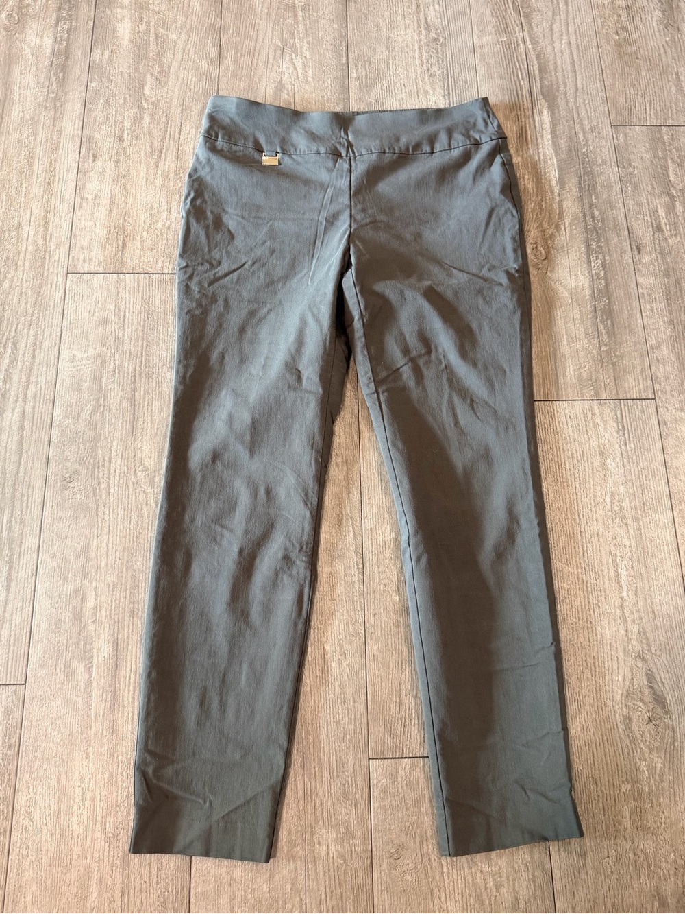 AlfaniStraight Dress Pants in Charcoal Gray